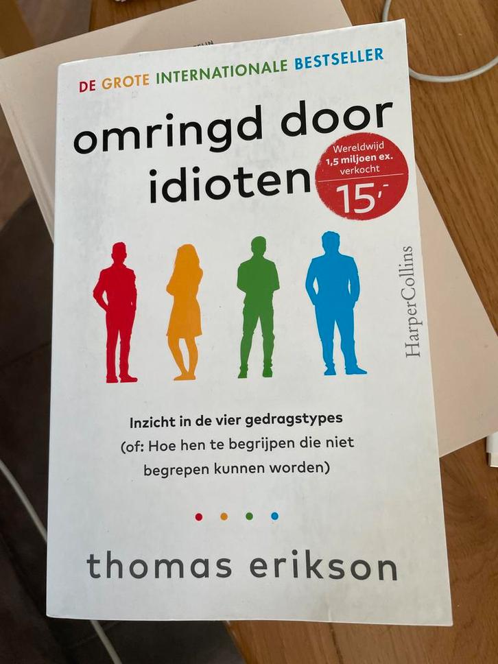 Thomas Erikson - Omringd door idioten, Boeken, Overige Boeken, Zo goed als nieuw, Ophalen of Verzenden