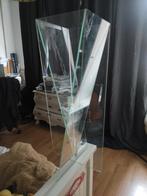 Uniek glazen design vaas van Bulo Design, Ophalen of Verzenden, 25 tot 50 cm, 50 tot 100 cm, Minder dan 100 cm