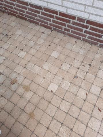 GRATIS AFHALEN, Cobblestone steentjes voor in  de tuin beige beschikbaar voor biedingen