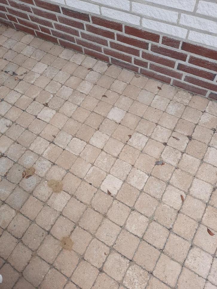 GRATIS AFHALEN, Cobblestone steentjes beige nog 16m2, Tuin en Terras, Tegels en Klinkers, Gebruikt, Klinkers, Overige materialen