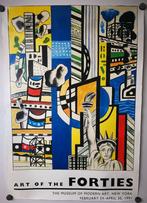 Fernand Leger. Poster. Tentoonstelling Art of the forties., Ophalen of Verzenden