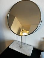 Zara Home - kaptafel spiegel marmer, Huis en Inrichting, Woonaccessoires | Spiegels, Ophalen, Minder dan 50 cm, Rond, Zo goed als nieuw