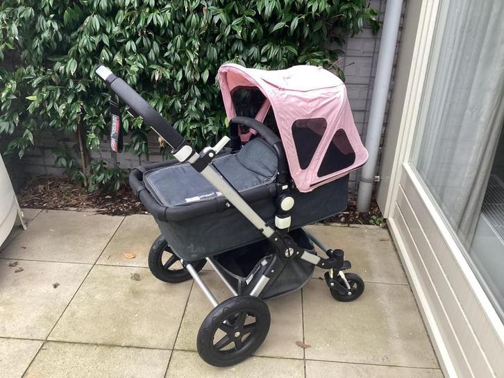 Bugaboo Breezy zomerkap  roze, Kinderen en Baby's, Overige Kinderen en Baby's, Zo goed als nieuw, Ophalen