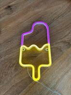 Neon licht ijsje, Ophalen of Verzenden, Zo goed als nieuw, Overige materialen