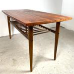 Salontafel in Deense stijl met tijdschriftenrekje, Gebruikt, 50 tot 100 cm, Vintage, Minder dan 50 cm