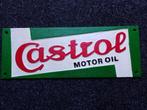 reclamebord gietijzer castrol motor oil, Nieuw, Reclamebord, Ophalen of Verzenden