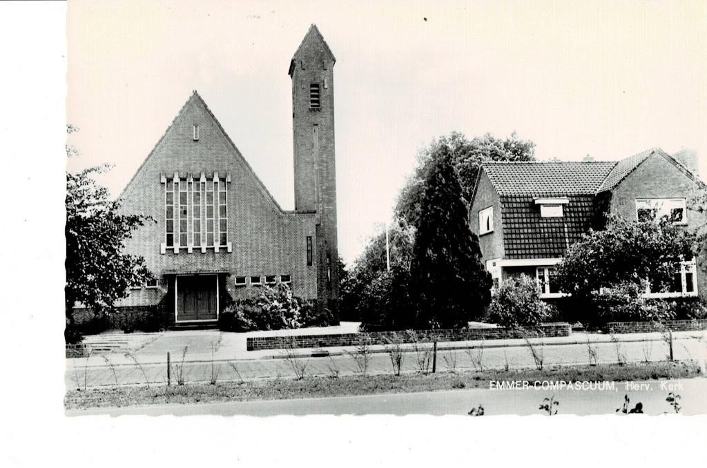 Emmer Compascuum, Kerk, Ophalen of Verzenden, Ongelopen, Drenthe