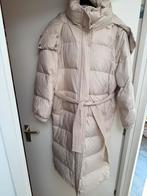 Ivy oak mantel jas lang creme warm winter maat 40 M, Ophalen of Verzenden, Zo goed als nieuw, Maat 38/40 (M), Beige