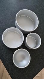 PME Aluminium Bakvormen Set - 15, 20, 25 cm + Bolvorm, Huis en Inrichting, Ophalen, Nieuw