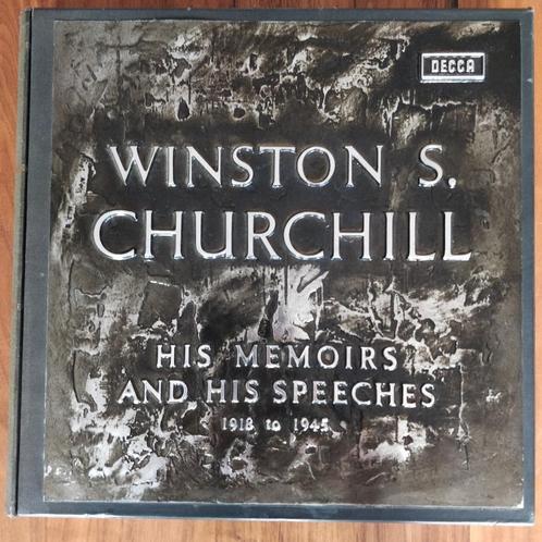 LP box - Winston Churchill – His Memoirs And His Speeches, Cd's en Dvd's, Vinyl | Overige Vinyl, Gebruikt, 12 inch, Ophalen of Verzenden