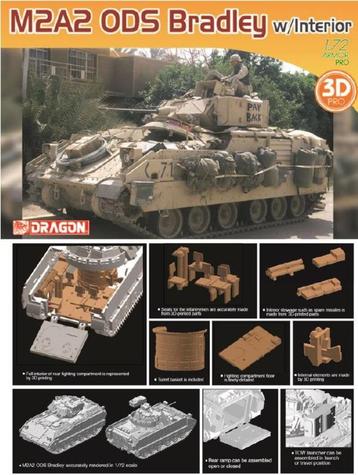 ROWASP | Dragon 1/72 M2A2 ODS Bradley with Interior beschikbaar voor biedingen