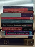 Studieboeken Criminologie & Recht - 11 stuks, Gelezen, Diverse, Ophalen of Verzenden, WO
