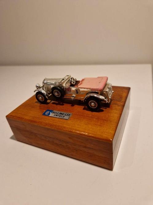 Vintage Belling-Lee Enfield Houten Doos met Modelauto, Hobby en Vrije tijd, Modelauto's | 1:5 tot 1:12, Gebruikt, Auto, Ophalen of Verzenden