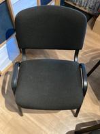 2 zwarte stoffen stoelen, Ophalen, Twee, Zwart, Nieuw