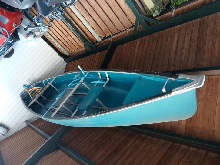 COLEMAN KANO 3 PERSOONS + 2 MOTOREN, Watersport en Boten, Kano's, Zo goed als nieuw, Canadese kano of Open kano, Eén persoon, Ophalen