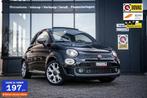 Fiat 500 0.9 TwinAir Turbo Sport*NAVI*CABRIO*CARPLAY*LED*AIR, Gebruikt, Euro 6, Cabriolet, Zwart