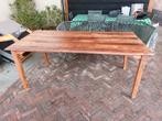 Houten tafel, Huis en Inrichting, Ophalen, Gebruikt, 50 tot 100 cm, Vijf personen of meer