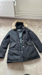 Woolrich Winterjas Maat M, Ophalen of Verzenden, Zo goed als nieuw, Maat 38/40 (M), Zwart
