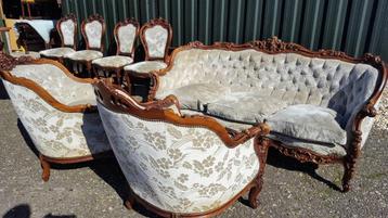 Barok woonkamer ,fredje meubelen baarle nassau Holland beschikbaar voor biedingen