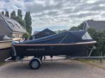 Overnaadse sloep 5,20 met cabriokap, kabelaring VAARKLAAR!, Watersport en Boten, Sloepen, Ophalen, Gebruikt, Tot 10 pk, 3 tot 6 meter