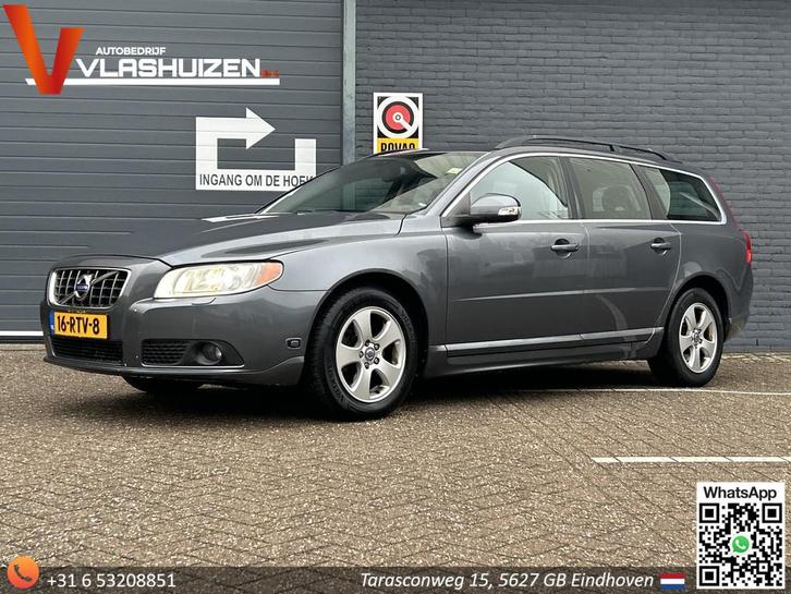 Volvo V70 2.0 Summum | Leder | Climate | Cruise | PDC | Stoe, Auto's, Volvo, Bedrijf, Te koop, V70, ABS, Adaptieve lichten, Airbags