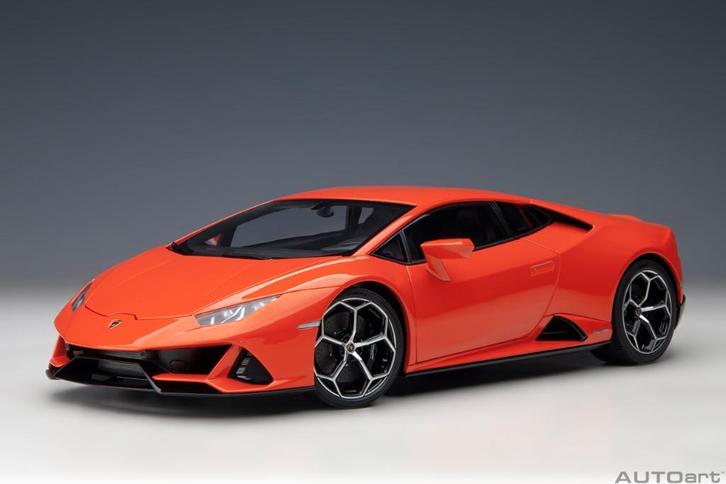 1:18 Lamborghini Huracan Evo Arancio Xanto Autoart 79214, Hobby en Vrije tijd, Modelauto's | 1:18, Nieuw, Auto, Autoart, Ophalen of Verzenden