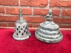 oude bronzen stupa met Boeddha, Antiek en Kunst, Ophalen of Verzenden