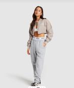 Gymshark Cropped Bomber Jacket XS - Nieuw!, Beige, Nieuw, Ophalen of Verzenden, Jasje
