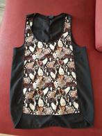 @ zwarte top met bewerkte voorkant h&m maat 34, Zwart, Ophalen of Verzenden, Zo goed als nieuw, Zonder mouw