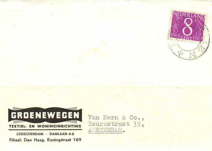 Groenewegen, Leidschendam - 12.1957 - briefkaart, Postzegels en Munten, Brieven en Enveloppen | Nederland, Briefkaart, Ophalen of Verzenden