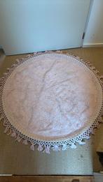 Zacht roze rond kleed doorsnee 116 cm, Kinderen en Baby's, Ophalen of Verzenden, Zo goed als nieuw, Kleed of Kussen