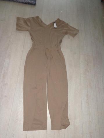 taupekleurige jumpsuit van G-Star, maat XL   beschikbaar voor biedingen