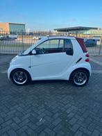 Smart ForTwo 1.0 62KW Cabrio Automaat 2012 Wit, Auto's, Smart, Automaat, Cabriolet, Wit, Overige kleuren