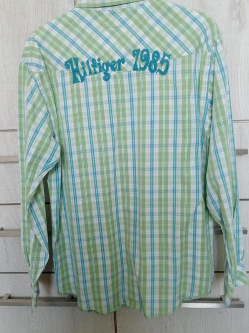 Tommy Hilfiger overhemd nieuwstaat maat 152, Kinderen en Baby's, Kinderkleding | Maat 152, Zo goed als nieuw, Jongen, Overhemd of Blouse