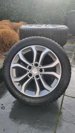 Mercedes winterset 17inch, Auto-onderdelen, Banden en Velgen, Ophalen, Gebruikt, Banden en Velgen, 17 inch