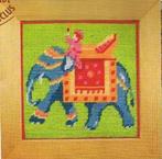 Borduurpakket Indian Elephant / Elephant Indien C894K (NIEUW, Ophalen of Verzenden, Nieuw, Handborduren, Borduurpakket