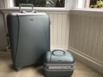 Mooie koffer Brics trolley M groen blauw + beautycase, Sieraden, Tassen en Uiterlijk, Koffers, Ophalen, Zo goed als nieuw, Hard kunststof