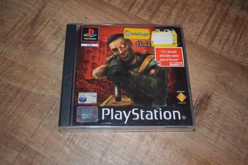 C-12 Final Resistance PlayStation 1/Ps1, Spelcomputers en Games, Games | Sony PlayStation 1, Gebruikt, Avontuur en Actie, 1 speler