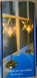 Ster verlichting 2 stuks, Ophalen, Led-lamp, Minder dan 30 watt, Nieuw