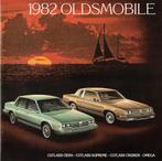 Folder Oldsmobile Cutlass en Omega (1982), Verzenden, Gelezen, Overige merken