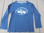 K61 Blauw shirtje KIABI maat 98/104, Kiabi, Gebruikt, Ophalen of Verzenden, Shirt of Longsleeve