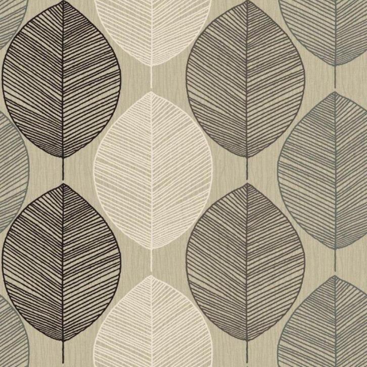 Behang Arthouse 408206 bladmotief retro, Huis en Inrichting, Stoffering | Behang, Beige, Bruin, Grijs, minder dan 10 m², Ophalen of Verzenden