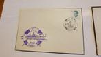 1249 belgie envelop vlootdagen 21-7-85 stempel a961 zinnia, Postzegels en Munten, Verzenden