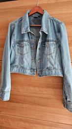 Kort spijkerjasje denim jeans maat 44, Ophalen of Verzenden, Zo goed als nieuw, Maat 42/44 (L), Blauw