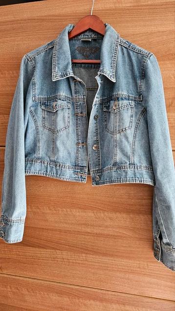 Kort spijkerjasje denim jeans maat 44  beschikbaar voor biedingen