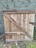 Gratis ophalen Stevige zware staldeur, Tuin en Terras, Tuinhekken en Hekwerk, Ophalen, Gebruikt, Hout, Overige typen