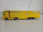 Daf XF105 met oplegger, Hobby en Vrije tijd, Modelauto's | 1:50, Ophalen of Verzenden, Gebruikt, Bus of Vrachtwagen, Lion Toys