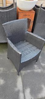 5 Tuinstoelen - Wicker, Tuin en Terras, Ophalen, Gebruikt, Wicker
