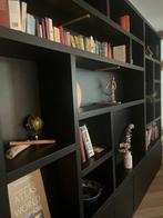 Japandi Mat Zwarte Vakkenkast | 330x260cm, Huis en Inrichting, Ophalen, Met deur(en), 200 cm of meer, 300 cm of meer