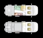 Adria Twin Sports 640 SGX Supreme 160 pk AUTOMAAT 9-Traps Eu, Caravans en Kamperen, Campers, Automaat, Buscamper of Camperbus